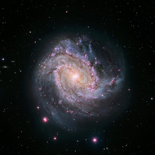 NASA, M83 - Spiral Galaxy (Hubble-Magellan Composite)